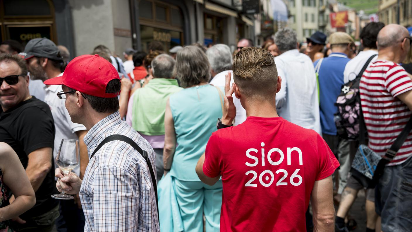 Chiaro no vallesano alla candidatura di Sion per i Giochi del 2026