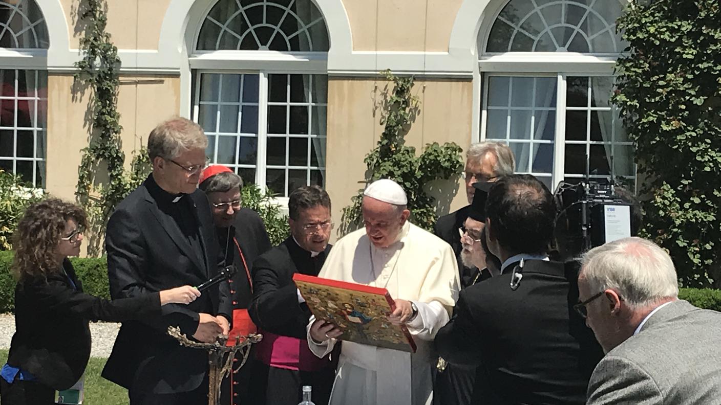 Il Papa a Bossey