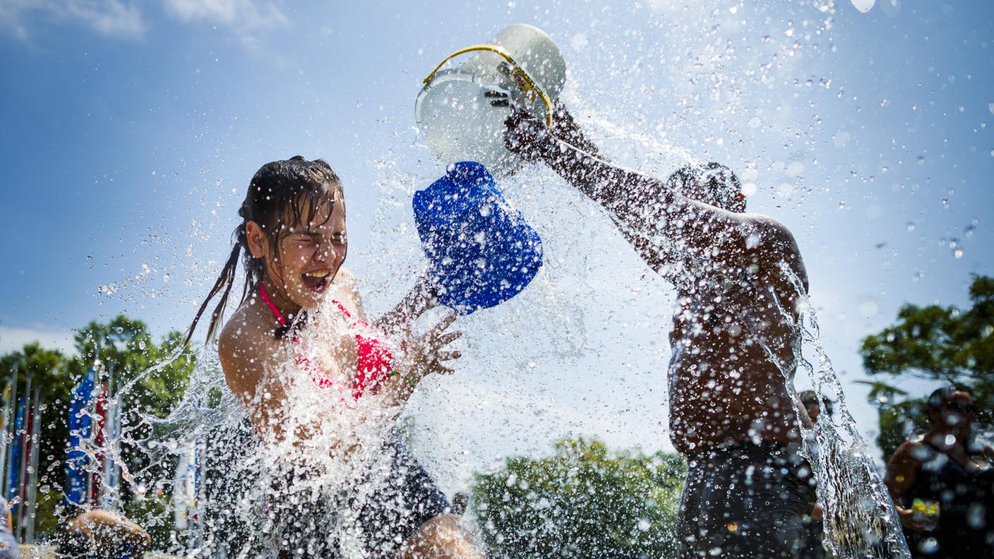 Ogni mezzo è buono per combattere il caldo