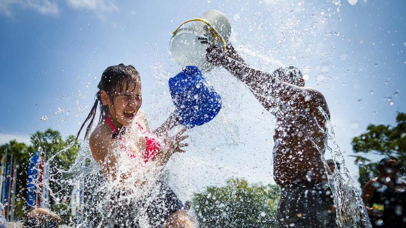 Ogni mezzo è buono per combattere il caldo