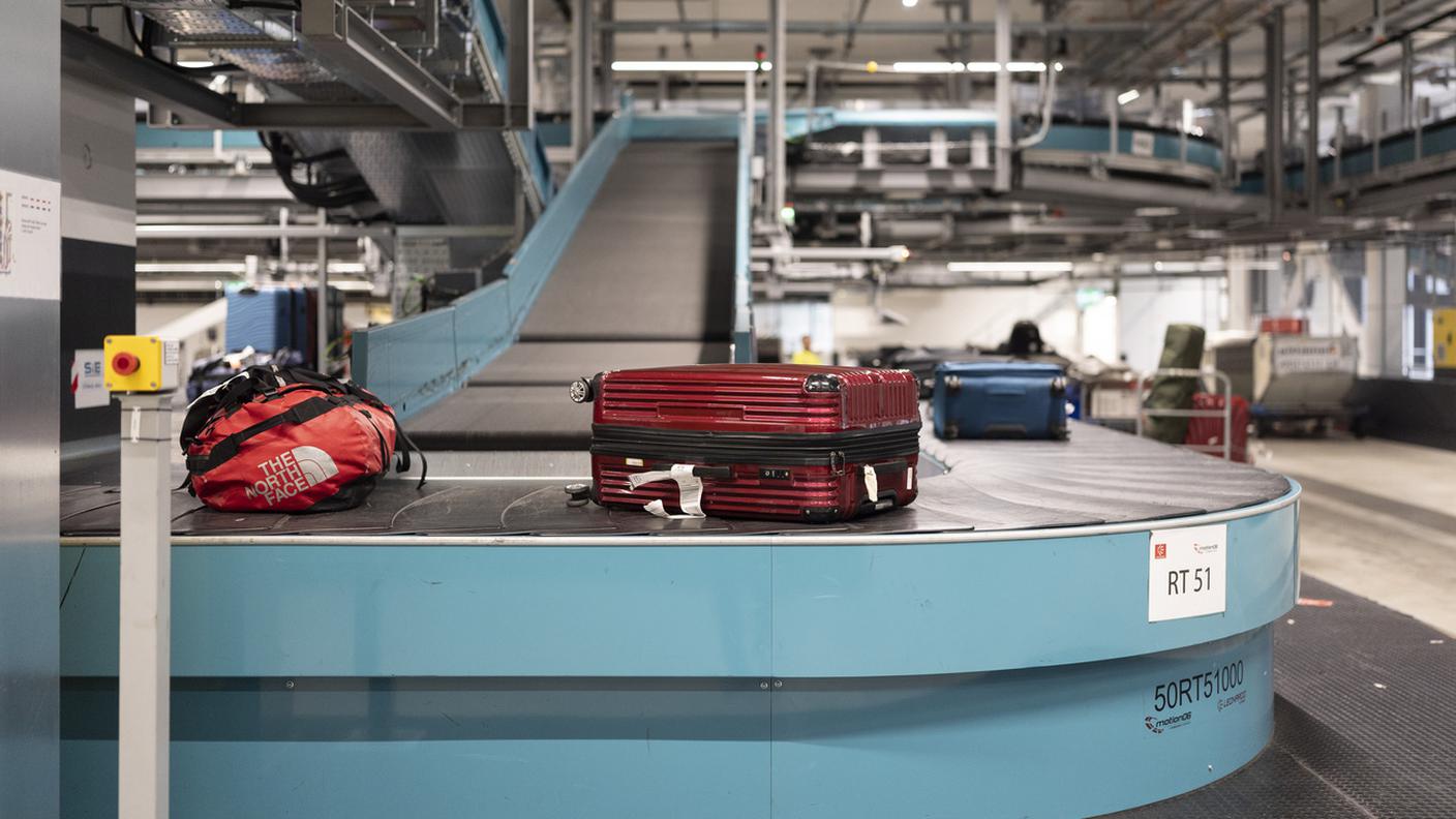 Bagagli in transito a Kloten