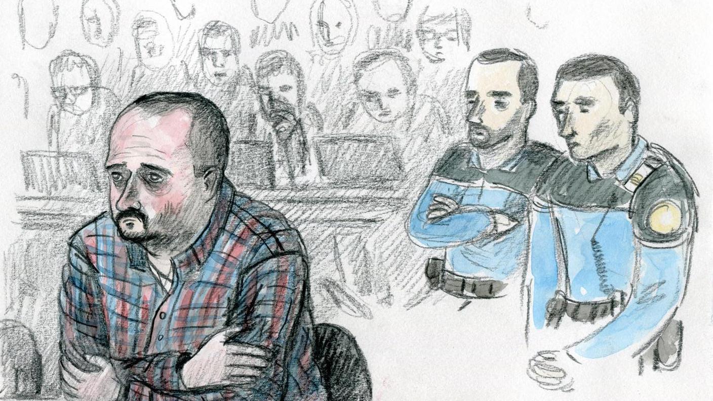Un'illustrazione del processo di primo grado del 2016