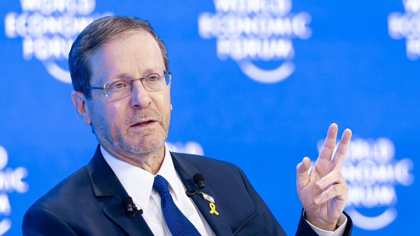 Il presidente israeliano Isaac Herzog a Davos.jpg