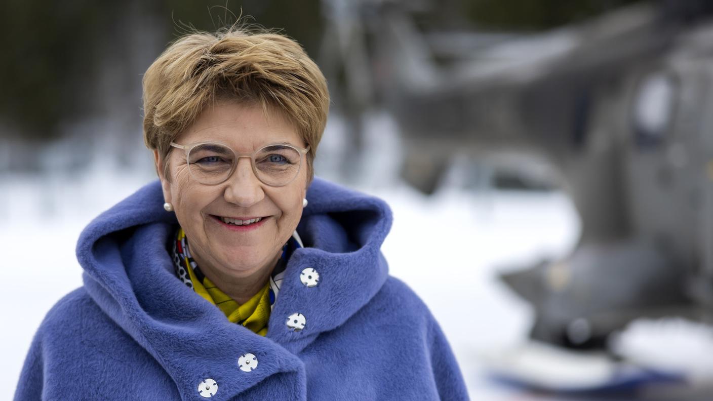 La consigliera federale uscente Viola Amherd