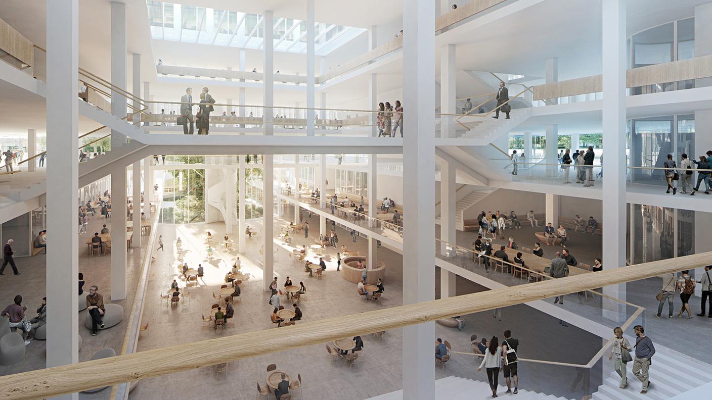 La futura biblioteca dell'Università di Zurigo