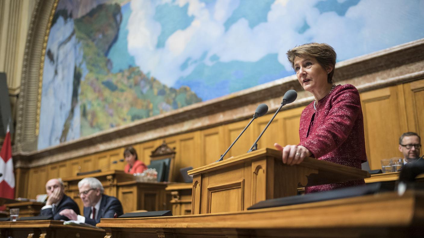 Simonetta Sommaruga: "Fare di più non vuol dire fare meglio"