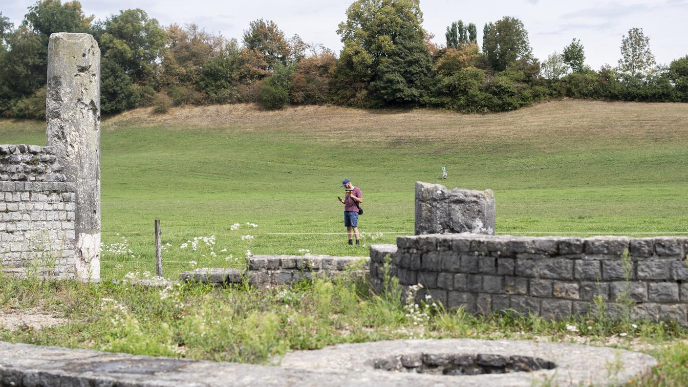 Un'immagine del sito di Augusta Raurica, nel territorio del comune di Augst