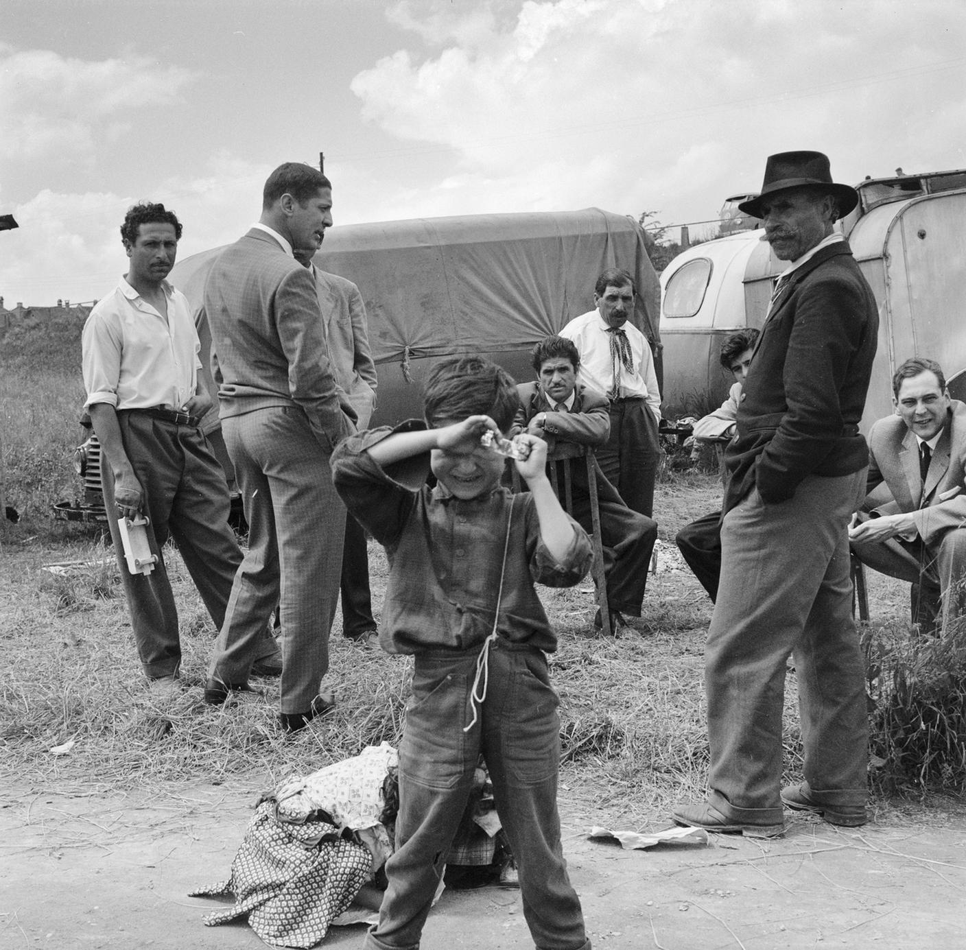 Sinti nel 1958 fuori Zurigo