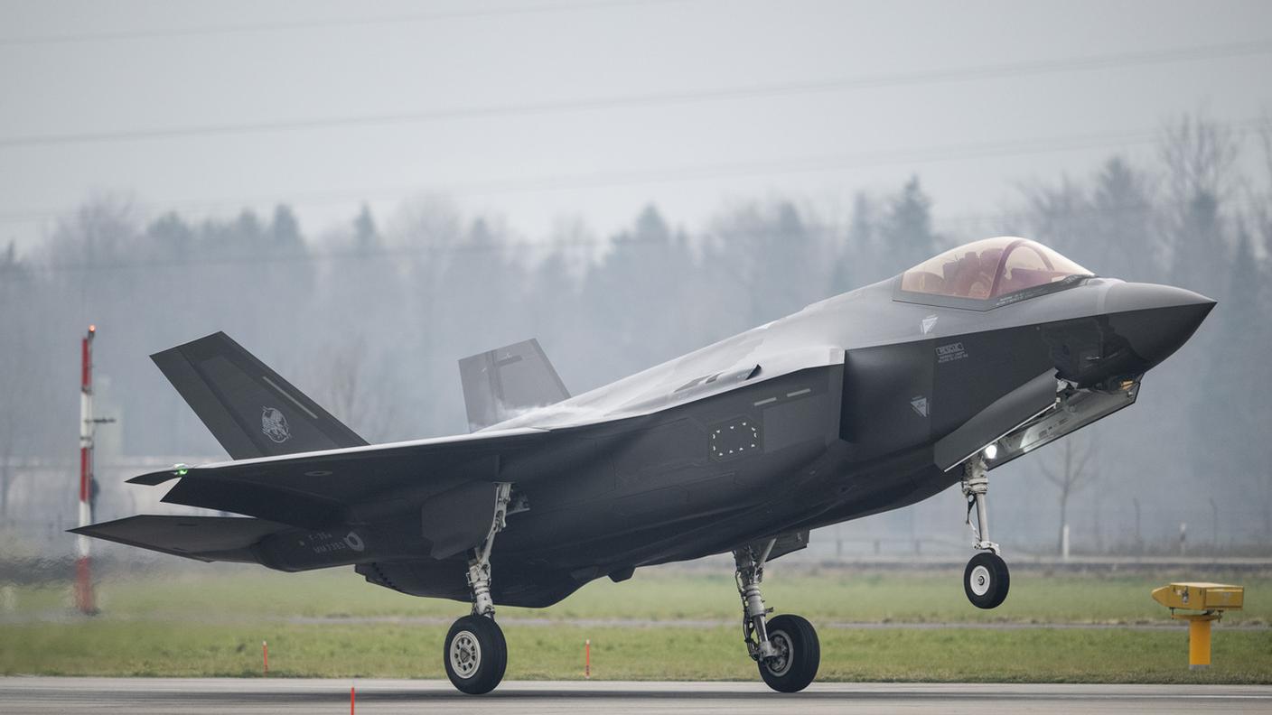 F-35 all'aerodromo militare di Emmen