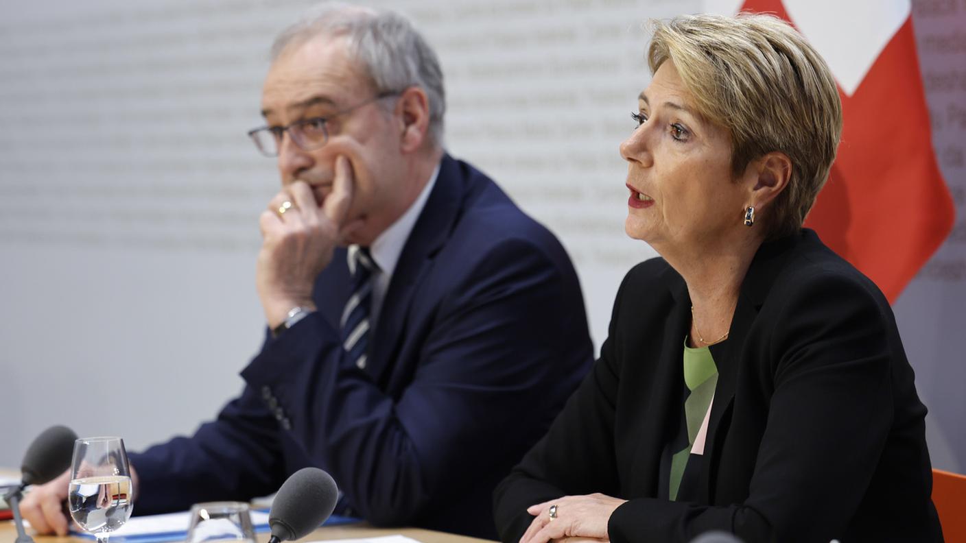 Parmelin e Keller-Sutter erano negli USA per discutere di dazi