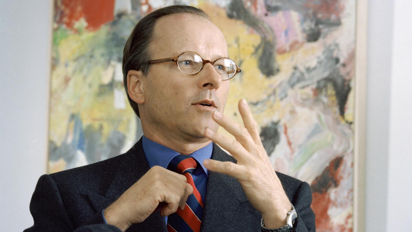 Stephan Schmidheiny in una foto del 1997