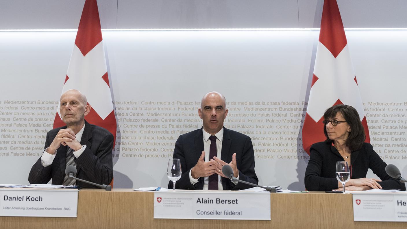 La misura è stata annunciata da Alain Berset venerdì mattina