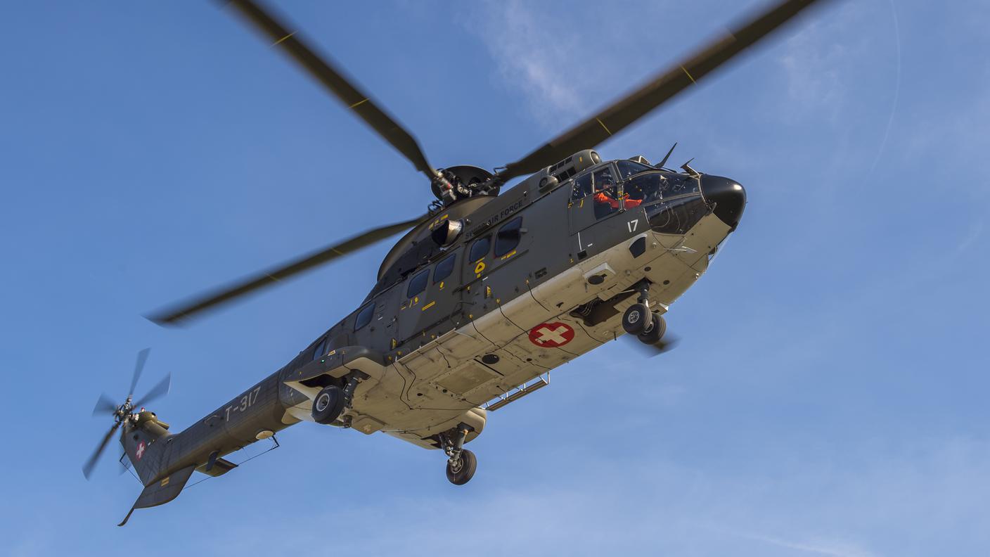 Super Puma, misurazione radioattività