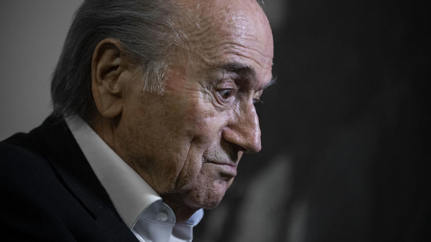 L'ex presidente della FIFA Sepp Blatter