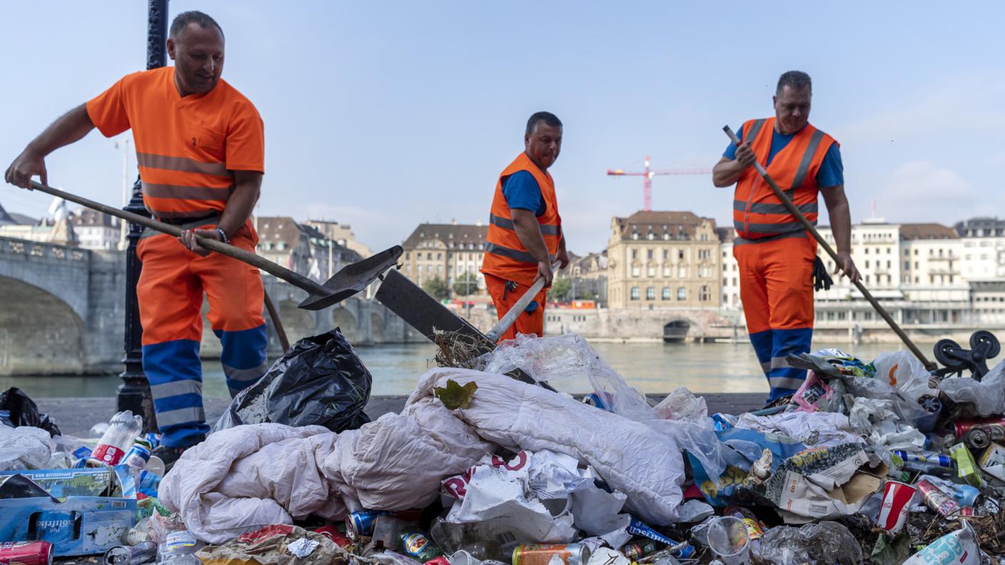 Ben 2'700 sono le tonnellate causate dal littering