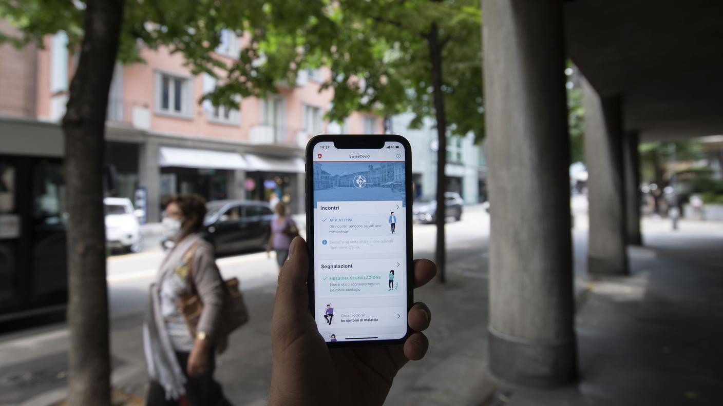 Nella fase di ritorno alla normalità l'app Swisscovid può aiutare a contenere il numero di contagi