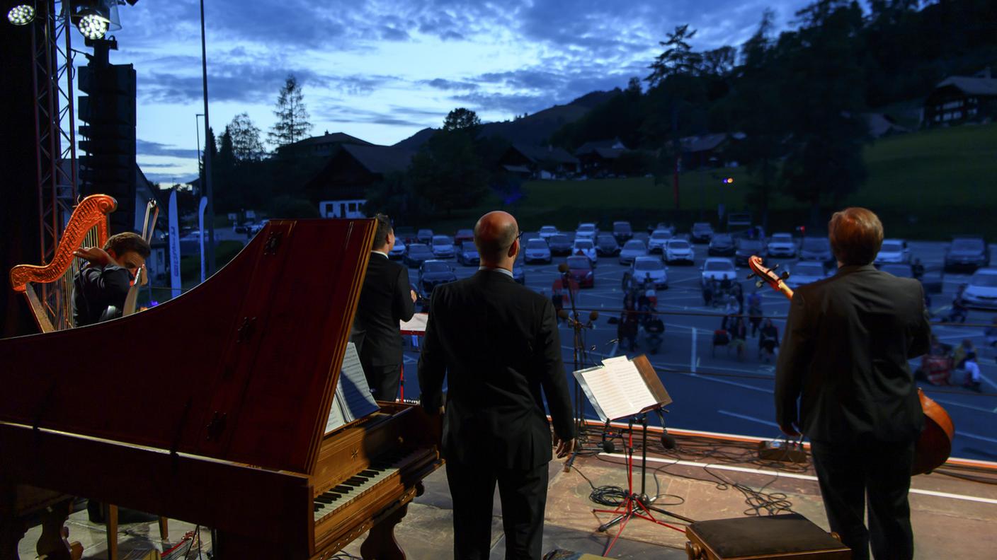 Festival drive-in a Charmey