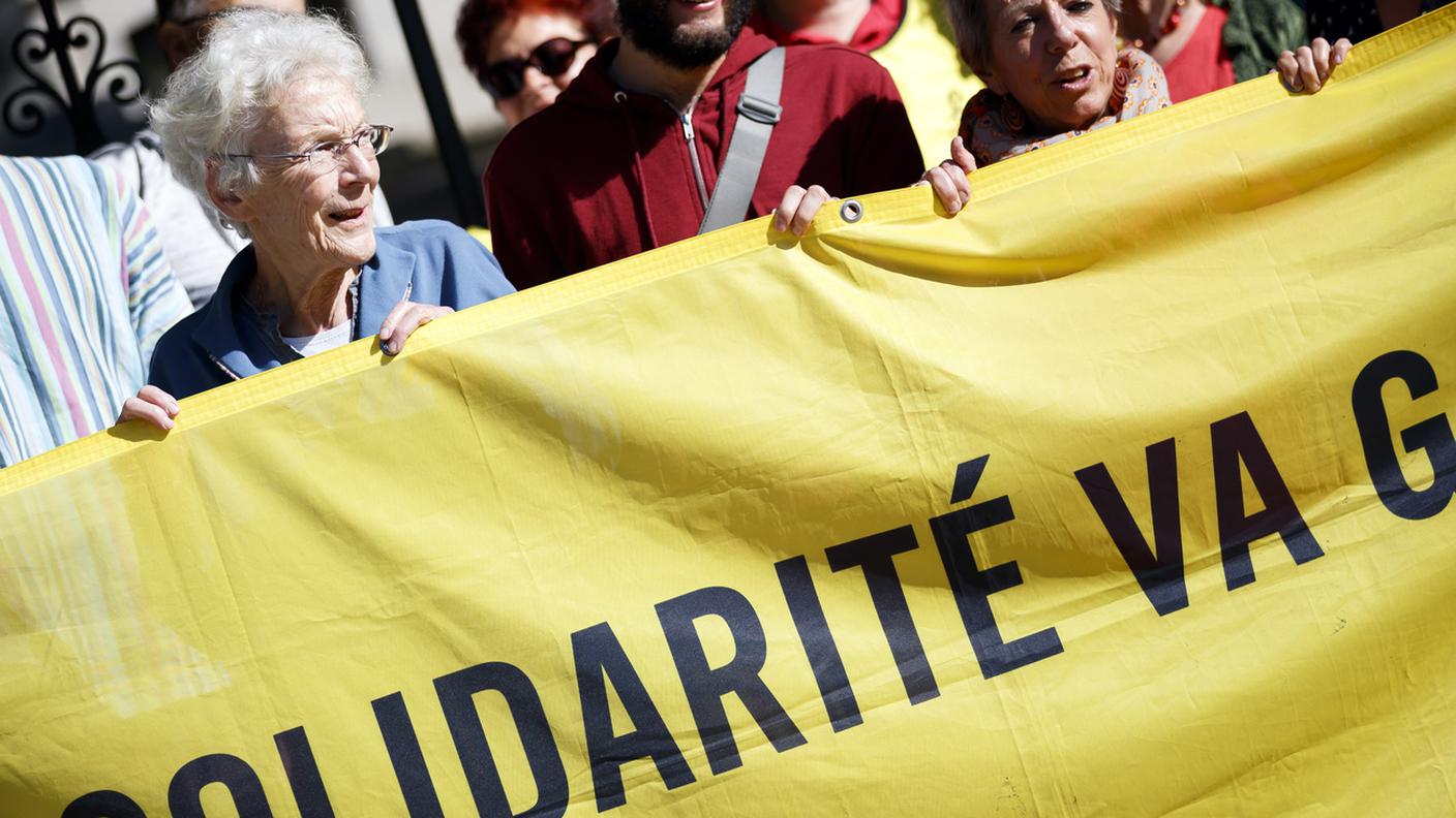 L'attivista era stata fermata dalla polizia alla frontiera di Gondo