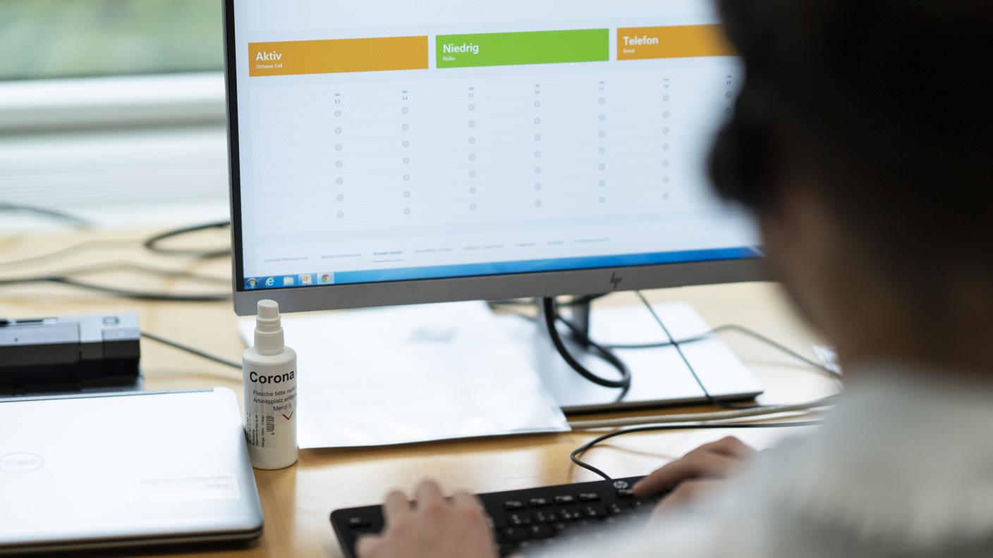 Il servizio di contact tracing in Svizzera è ormai sotto pressione