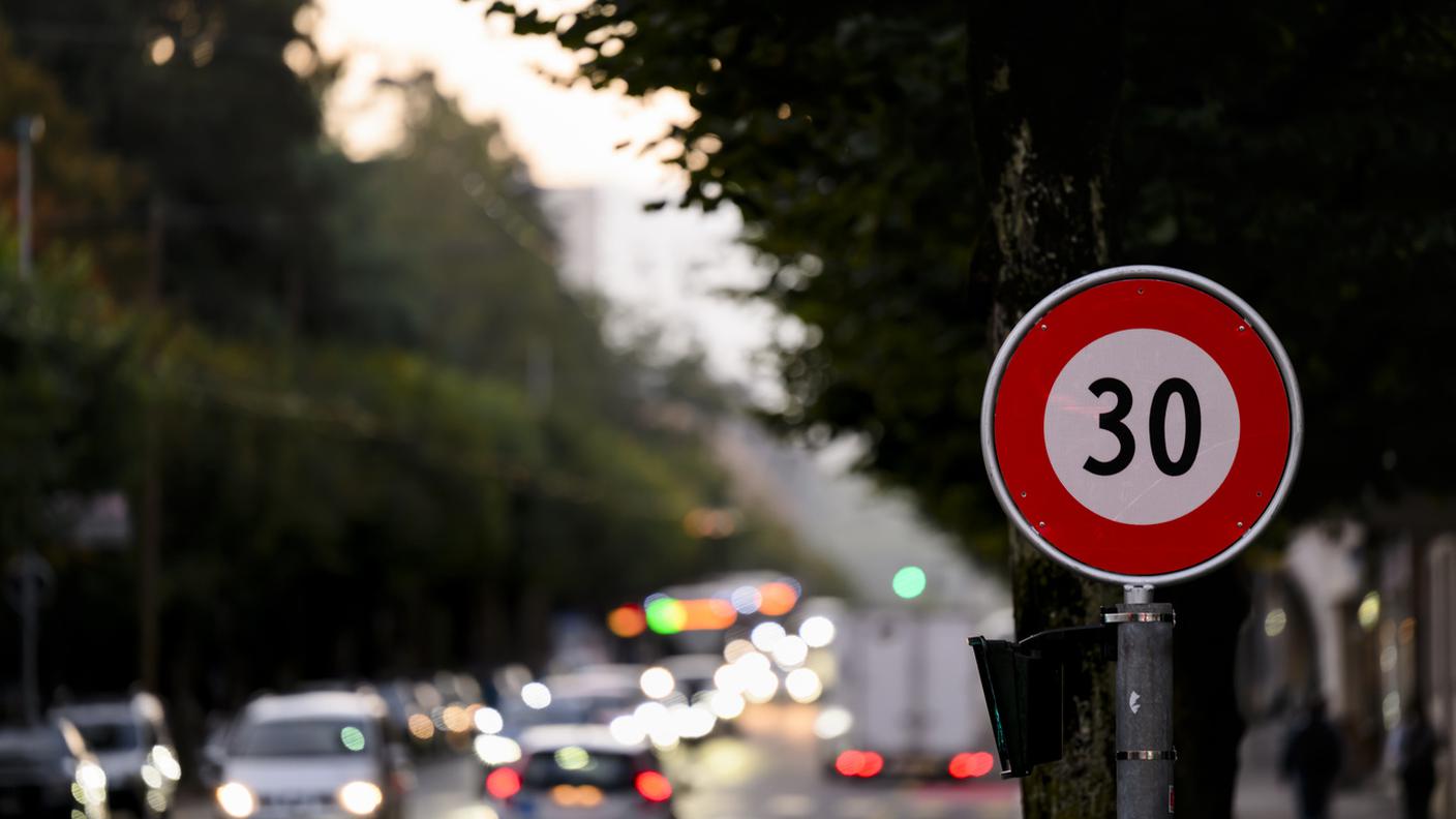 A 30 chilometri all'ora