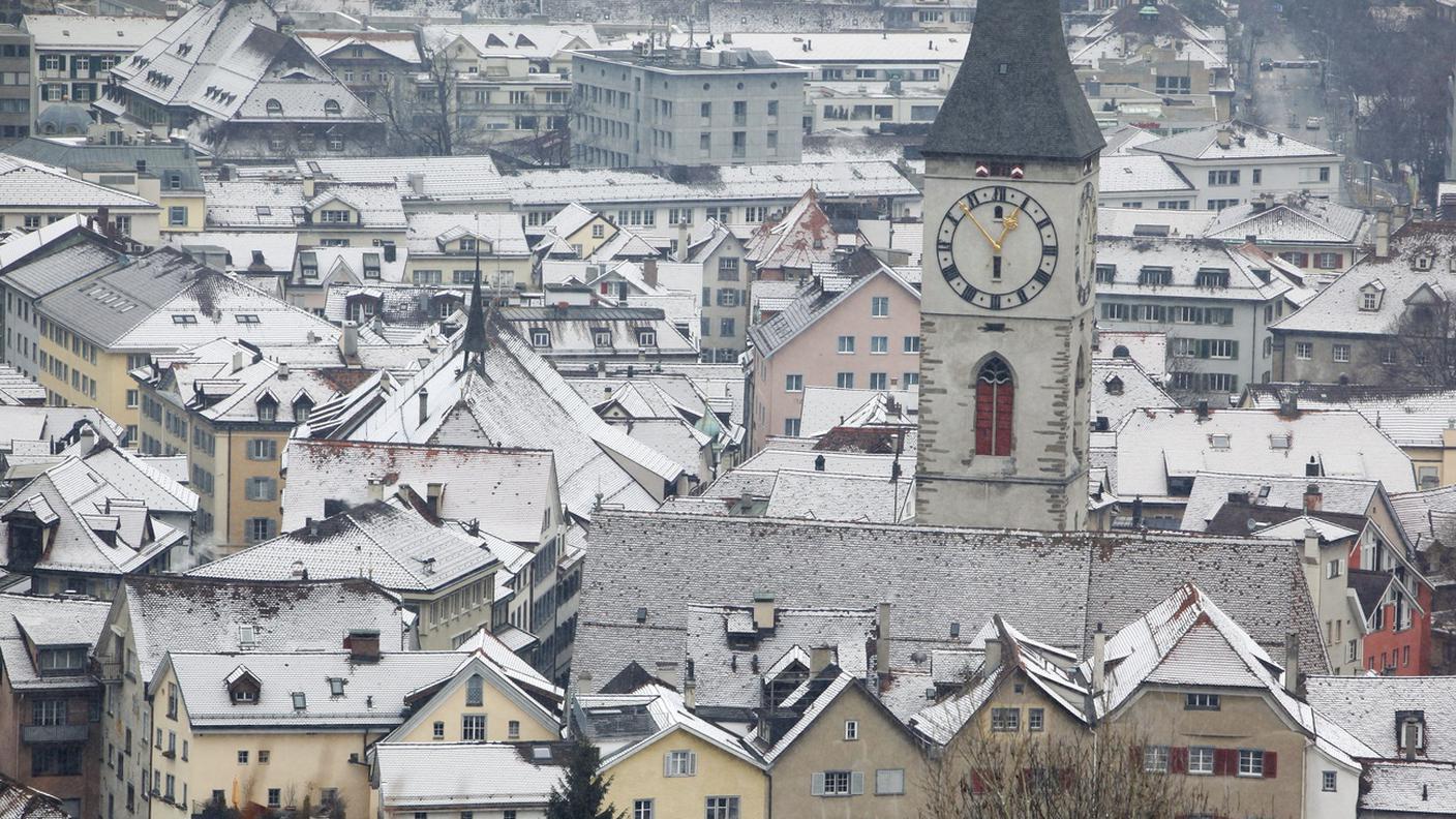 Coira sotto la neve