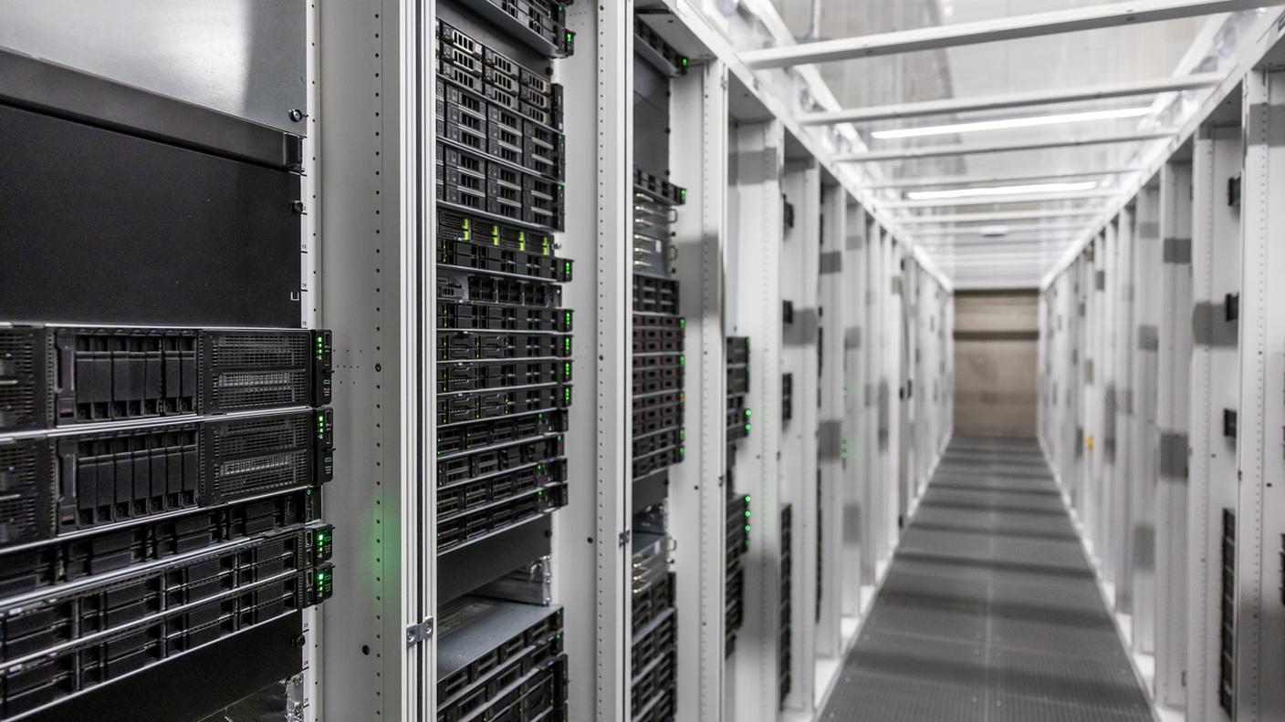 Una sala server nel canton Ginevra
