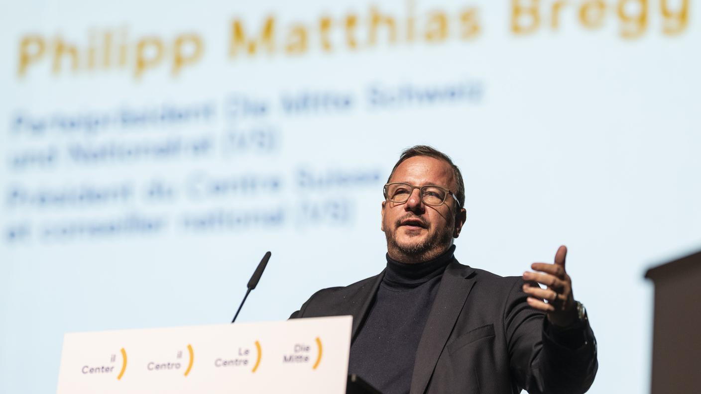 Il presidente dell'Alleanza del Centro, Philipp Matthias Bregy