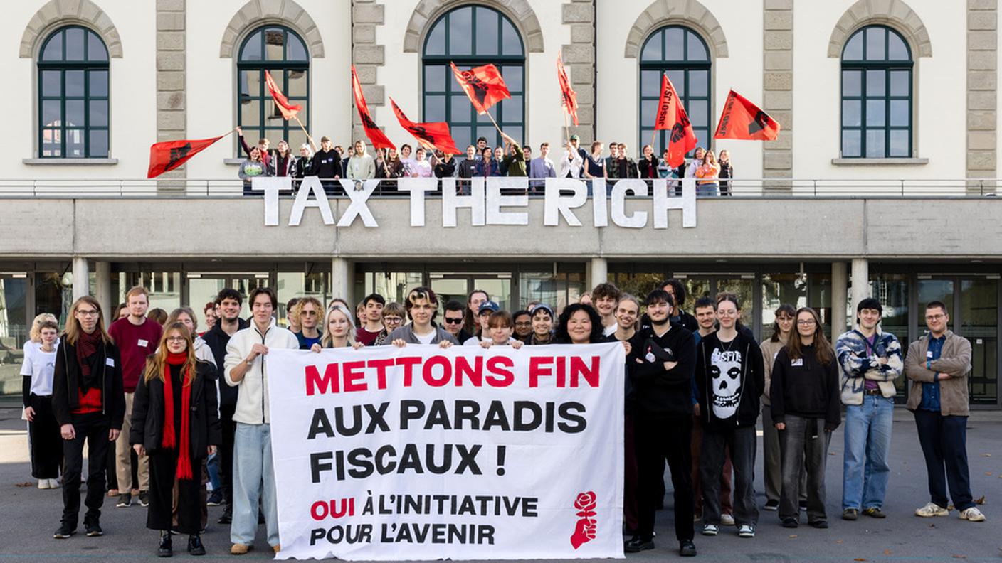 I delegati della Gioventù socialista (GISO) a Zugo