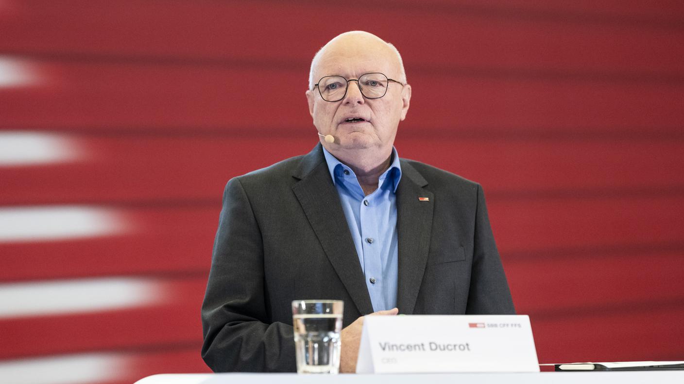 Il direttore delle FFS Vincent Ducrot