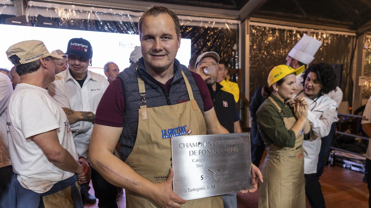 Benedikt Wuethrich, che ha vinto nella categoria professionisti