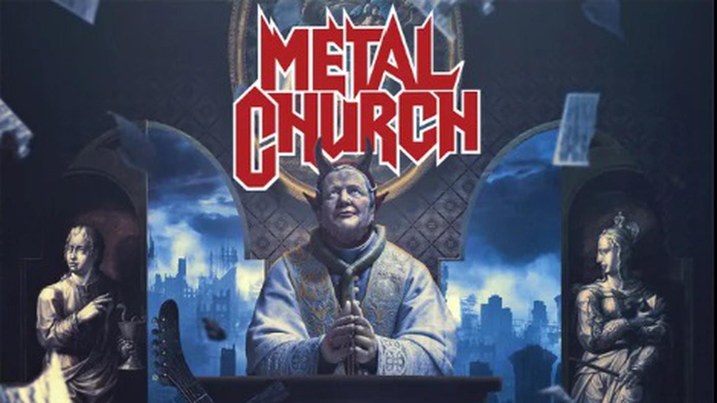 Un locandina della Metal Church