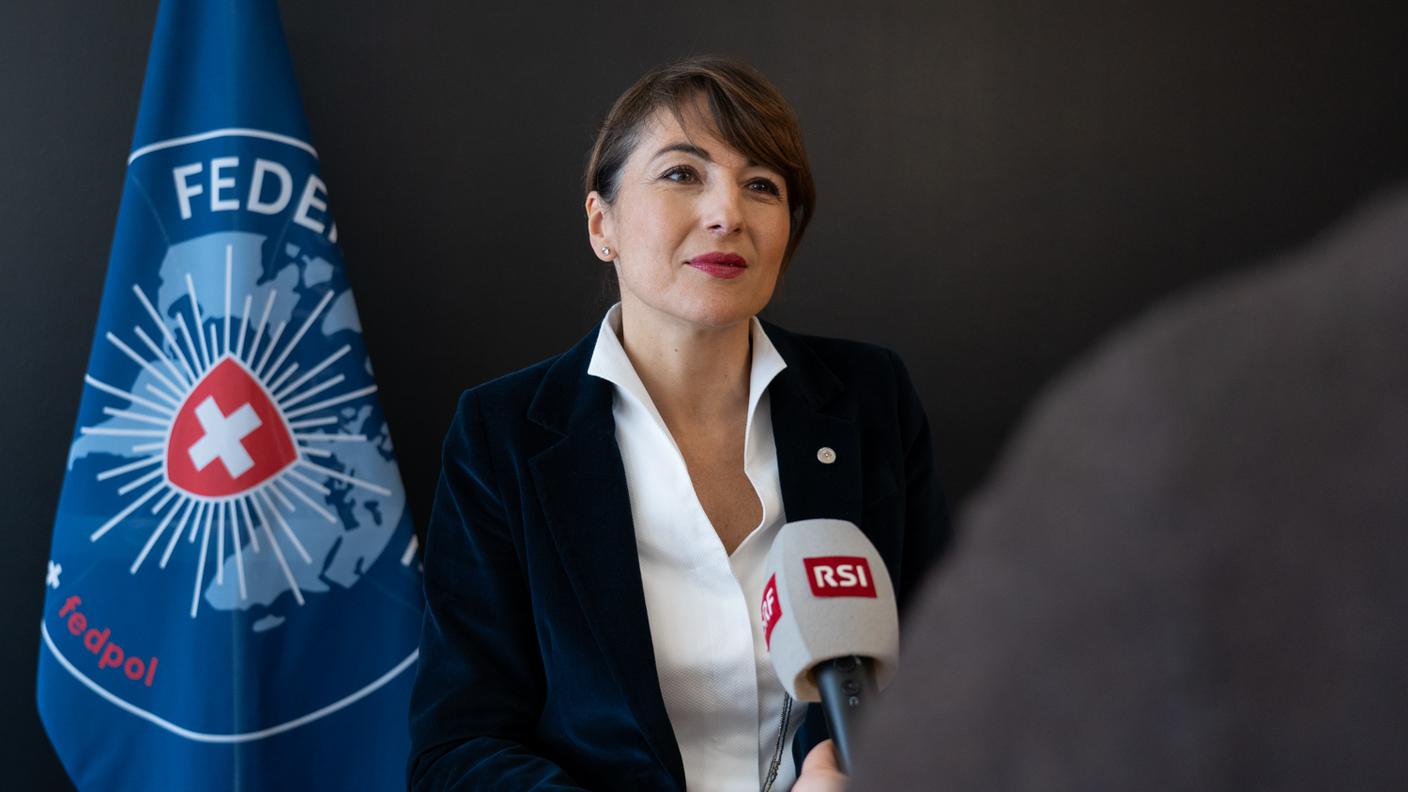 Dal febbraio scorso Eva Wildi-Cortés è alla guida della polizia federale