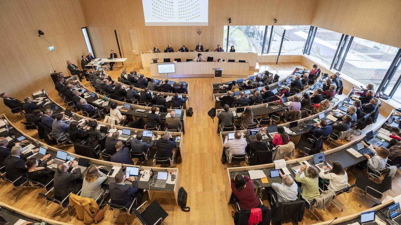 Foto d'archivio del Gran Consiglio vodese in seduta