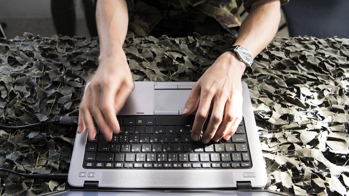 Foto d'archivio di un soldato