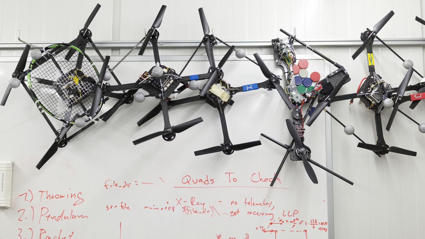 Ricerca sui droni al Politecnico federale di Zurigo