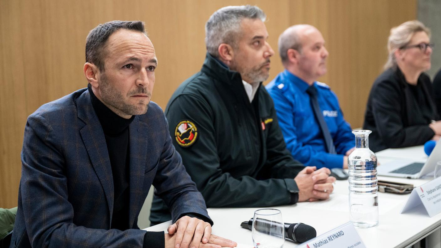 La conferenza stampa a Lens