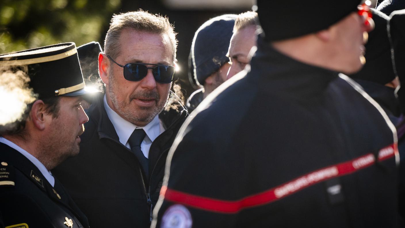 David Vocat, comandante dei Pompieri