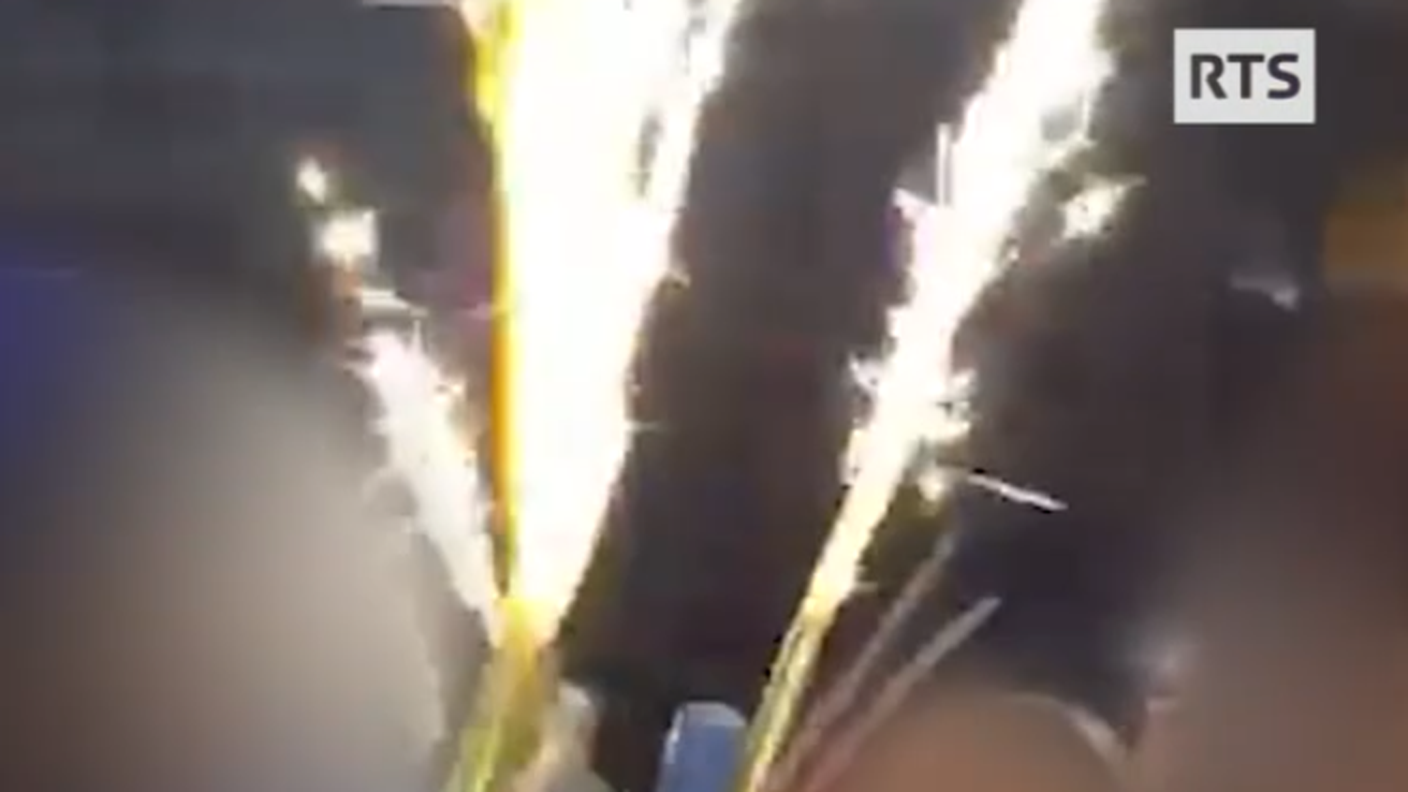 Un fotogramma del video girato sei anni fa