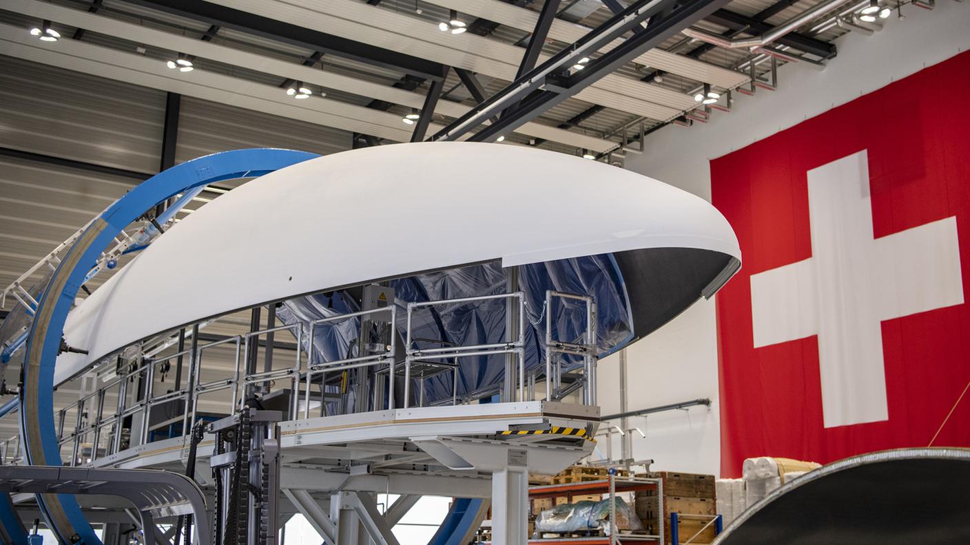 Uno stabilimento della Ruag ad Emmen, nel canton Lucerna