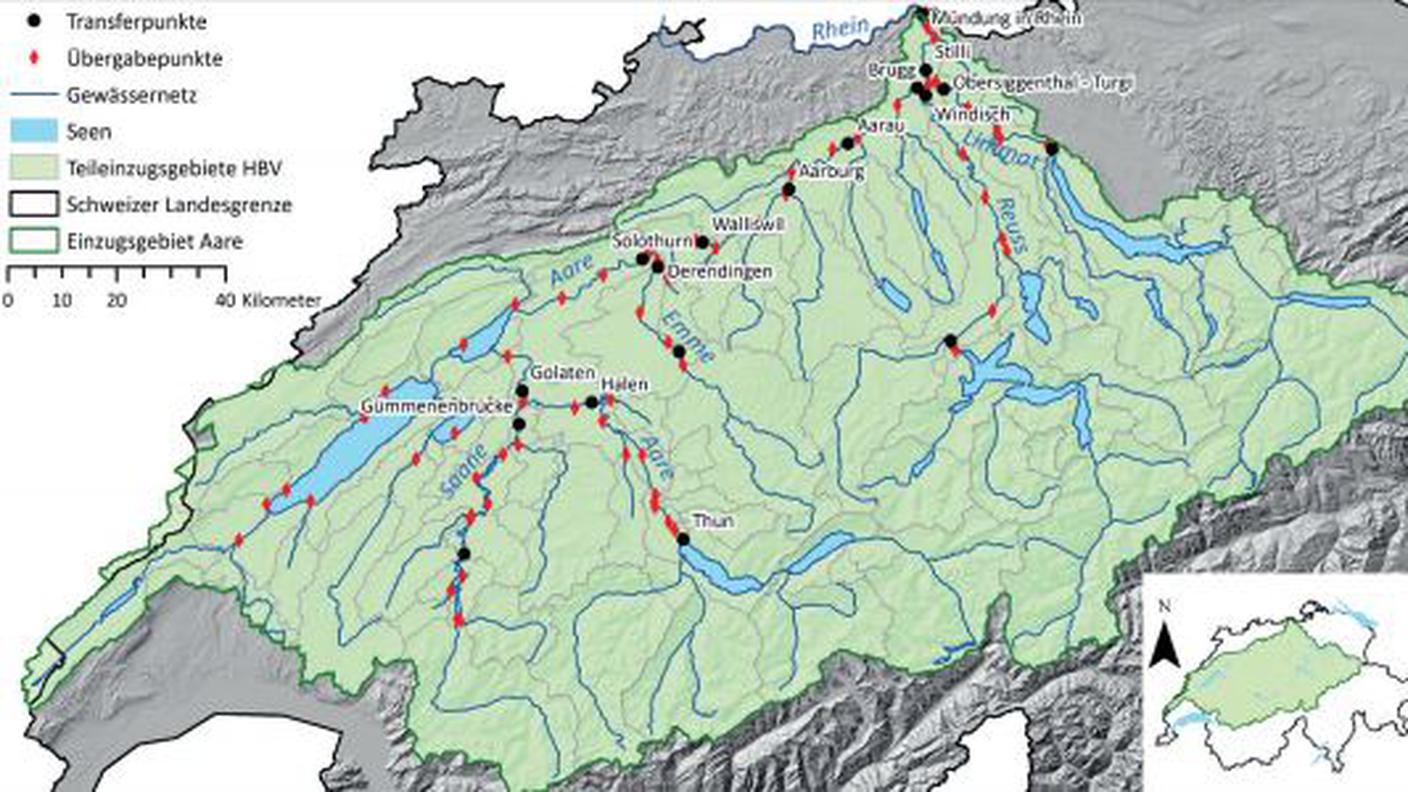 L'area considerata nell'analisi 