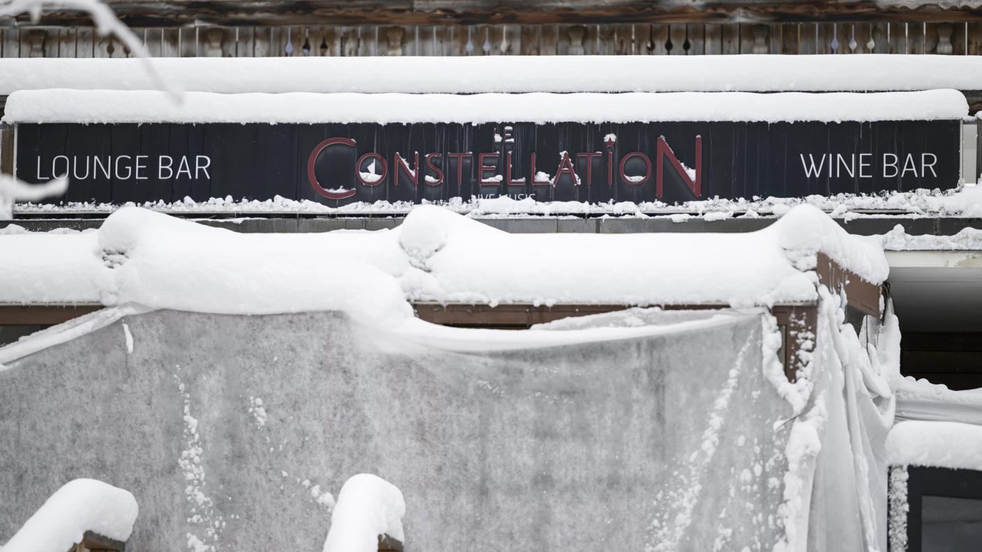 Il bar "Le Constellation", luogo della tragedia di Crans-Montana