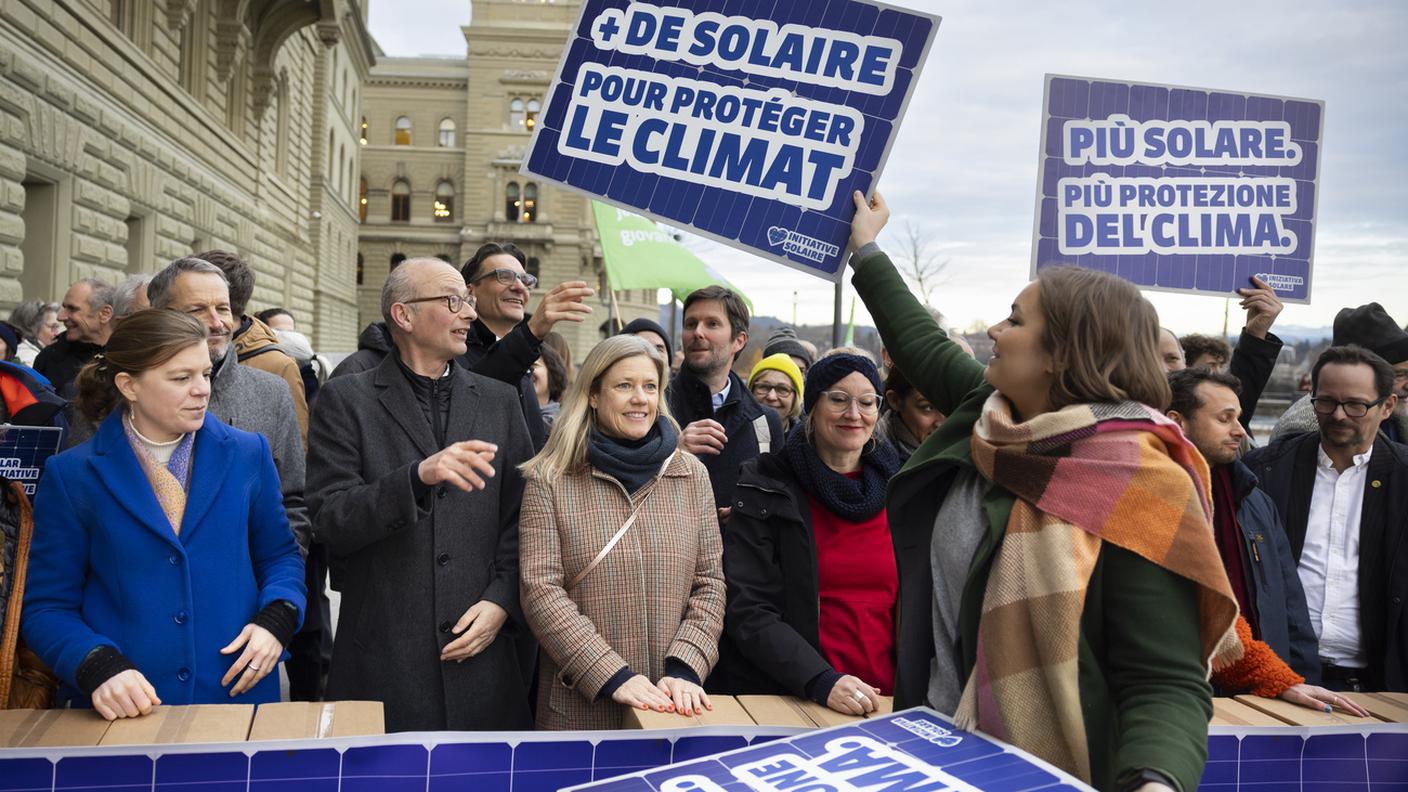 I sostenitori dell'iniziativa