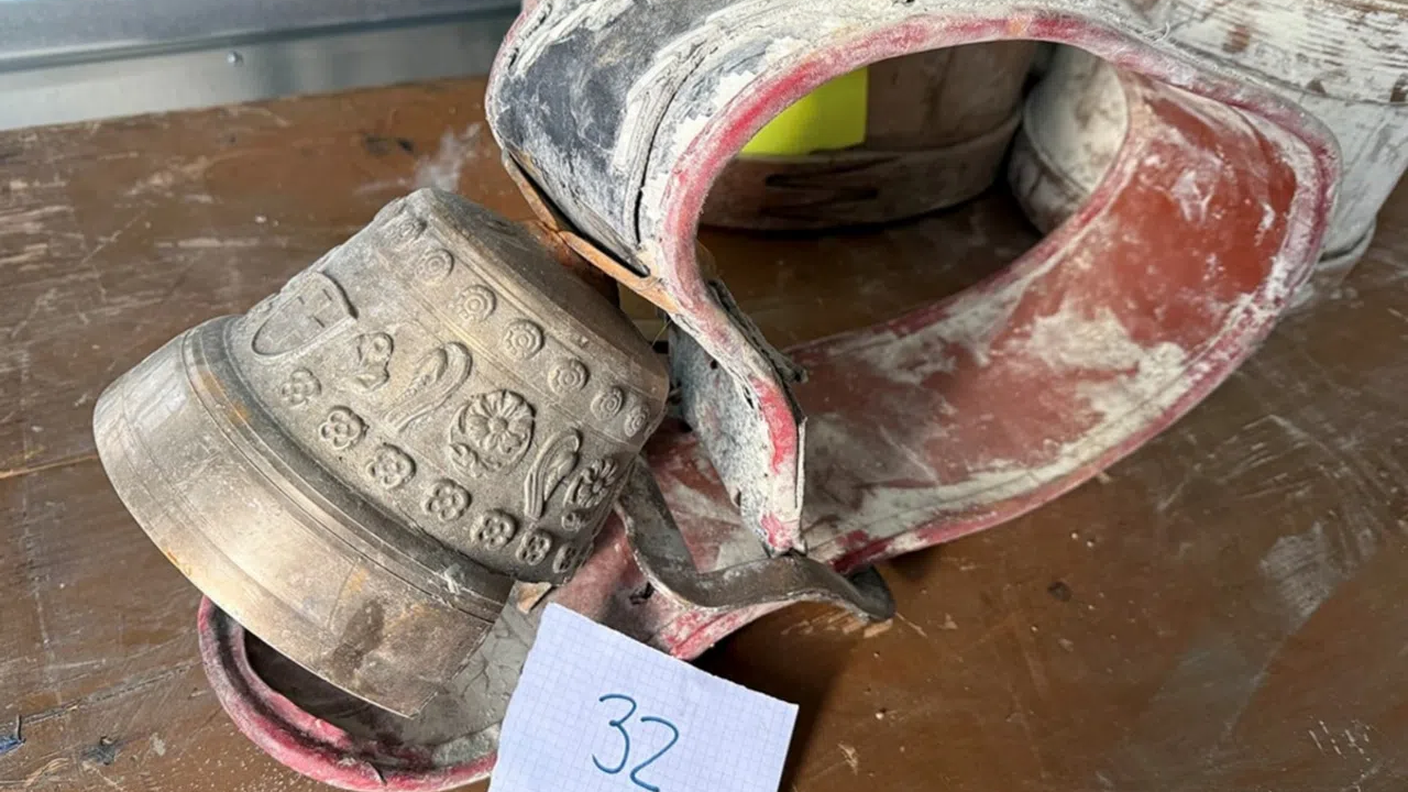 Oggetti ritrovati a Blatten