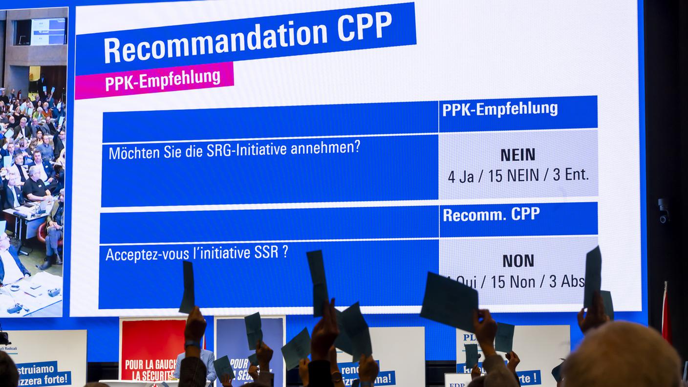 I delegati del PLR si esprimono sull'iniziativa SSR a Ginevra