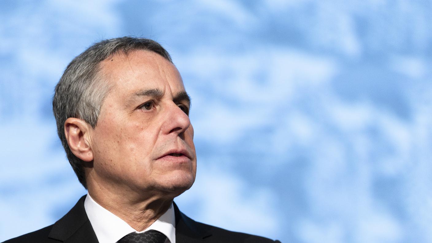 Il consigliere federale Ignazio Cassis