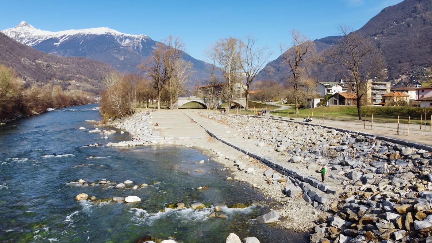 La zona Torretta a Bellinzona