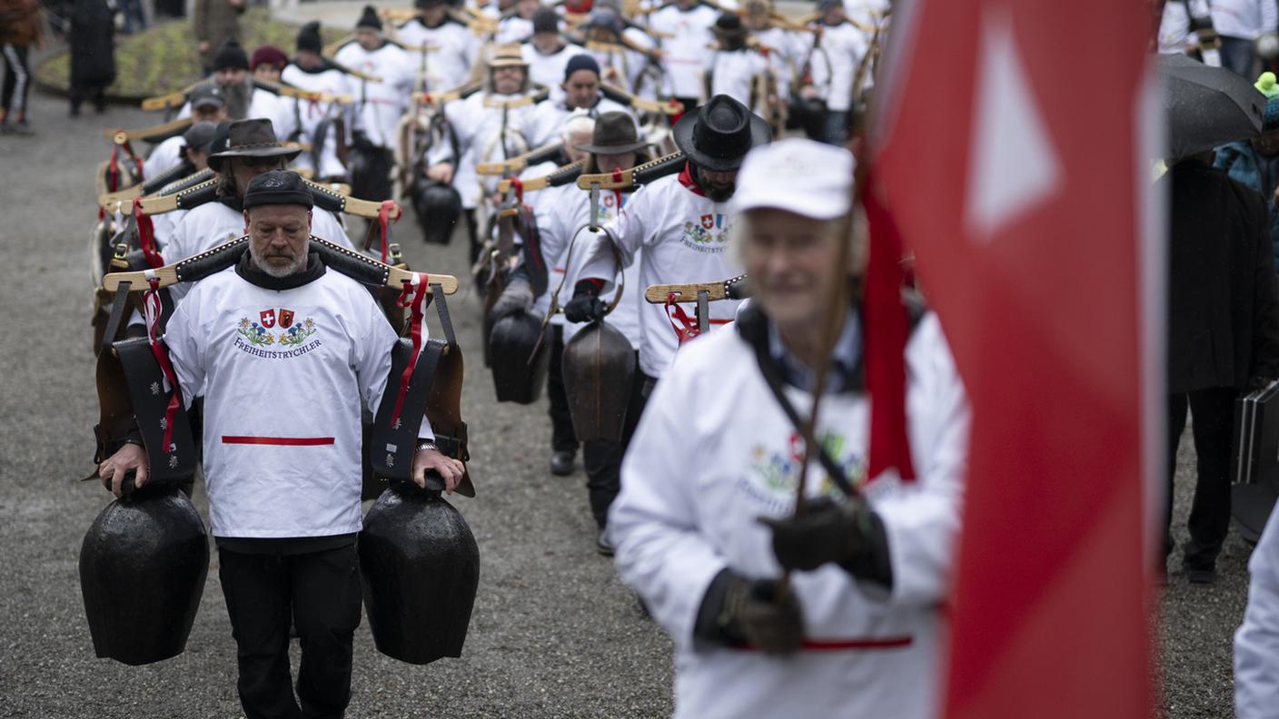 I manifestanti di Meine Entscheidung