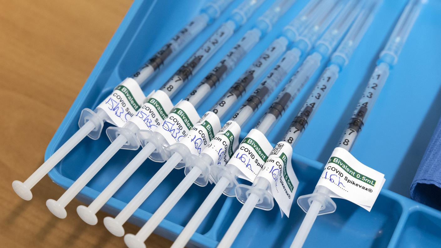 Siringhe con il vaccino di Moderna