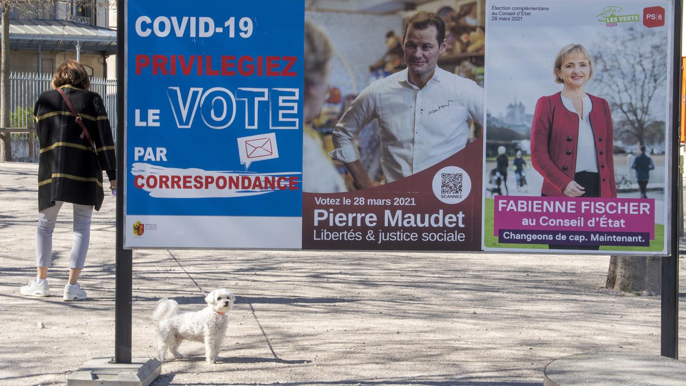 Lo spoglio dei voti per corrispondenza dà in netto vantaggio Fischer (45'198) su Maudet (36'844)