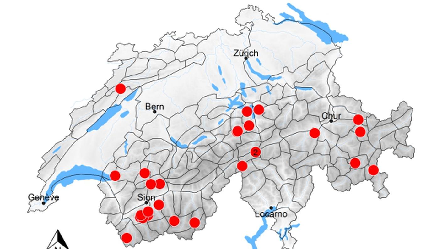 La mappa degli incidenti mortali dell'inverno 2020/2021